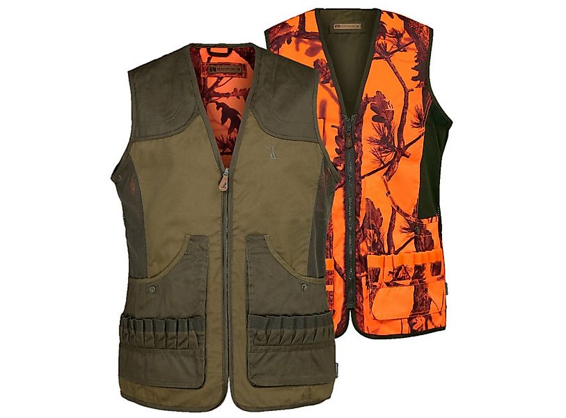 Percussion Jagdweste Wende-Schießweste "Ottawa" Jagdweste Drückjagdweste vo günstig online kaufen