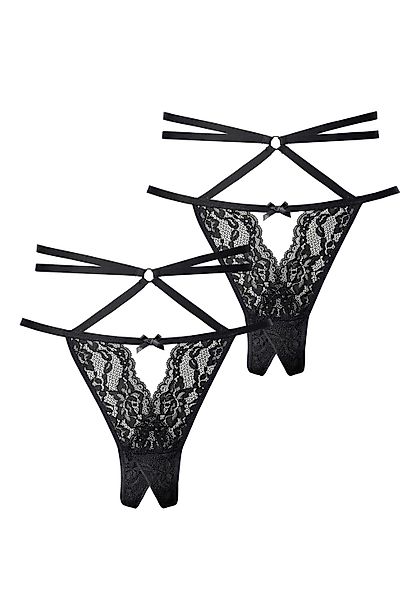 petite fleur gold String-Ouvert (2-St) mit günstig online kaufen