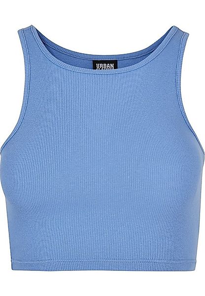 URBAN CLASSICS Tanktop Urban Classics Damen Ladies Cropped Rib Top (1-tlg) günstig online kaufen