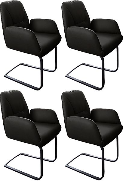 W.SCHILLIG Freischwinger »ole«, (Set), 4 St., Longlife Xtra-Leder Z59, 2er- günstig online kaufen