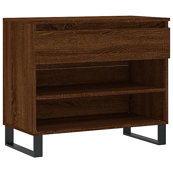 vidaXL Schuhregal Schuhregal Braun Eichen-Optik 70x36x60 günstig online kaufen