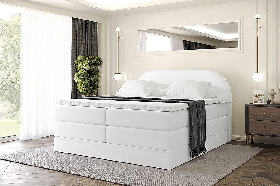 ALTDECOR Boxspringbett NOX KING (Multipocket-Matratze H4, günstig online kaufen
