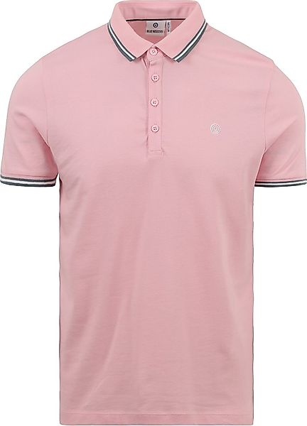 Blue Industry Piqué Poloshirt Rosa - Größe L günstig online kaufen