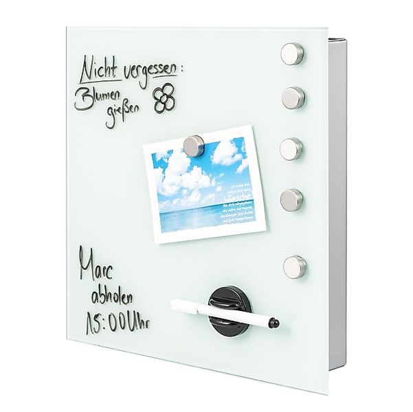 bremermann Schlüsselkasten Schlüsselkasten XL weiße Glasfront, günstig online kaufen