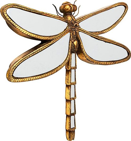 Kare Design Wanddekoobjekt »Wandschmuck Dragonfly Mirror 36x46cm« günstig online kaufen