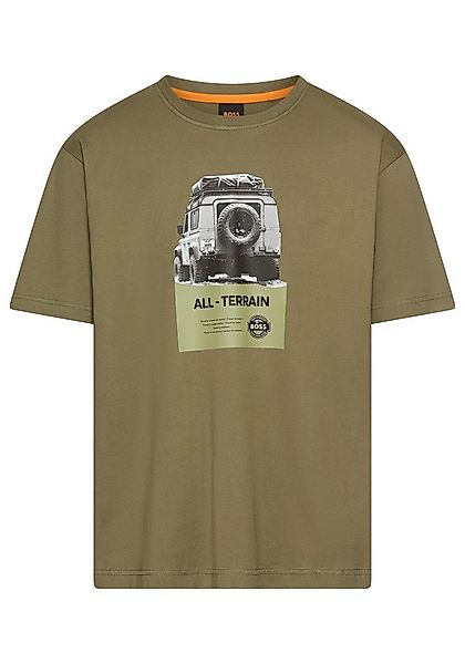 BOSS ORANGE T-Shirt Te Wagon mit coolem Fotodruck günstig online kaufen