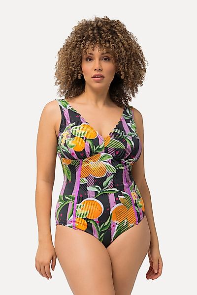 Ulla Popken Badeanzug Badeanzug Orangen Softcups günstig online kaufen
