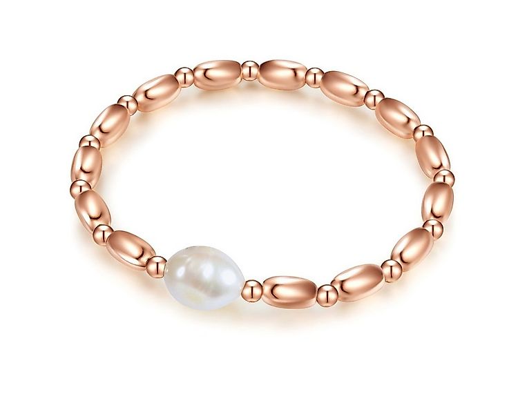 Lulu & Jane Perlenarmband roségold, Messing günstig online kaufen