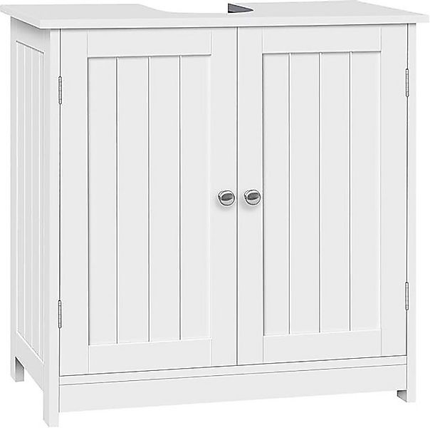 Woltu Waschbeckenunterschrank (1-St) Badezimmerschrank mit 2 Türen, 60x60x3 günstig online kaufen