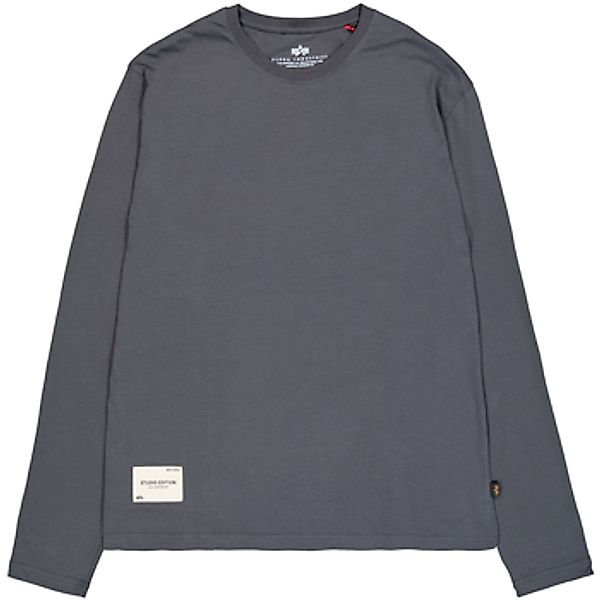 Alpha Industries  T-Shirts & Poloshirts Studio Edition Longsleeve - vintage günstig online kaufen
