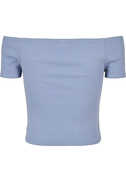 URBAN CLASSICS T-Shirt "Urban Classics Damen Ladies Off Shoulder Rib Tee" 1 günstig online kaufen