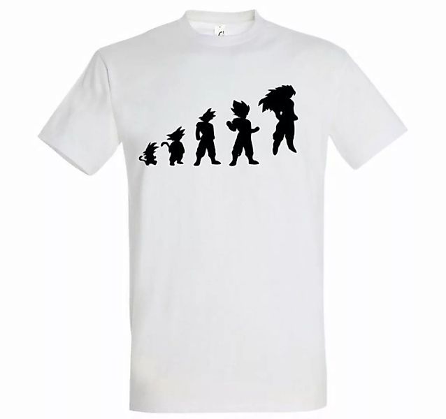Youth Designz T-Shirt Evolution Goku Herren Shirt mit trendigem Frontprint günstig online kaufen
