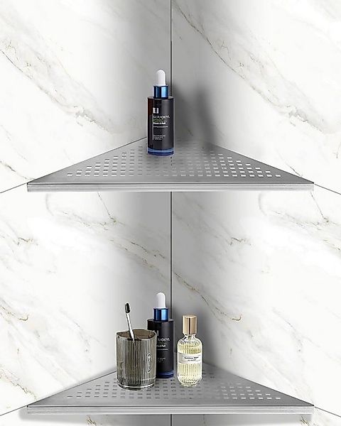 euroharry Duschablage Eckablage Duschablage Edelstahl Duschkorb für Badezim günstig online kaufen