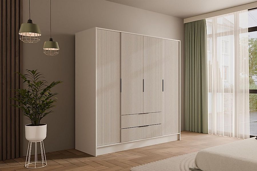 ALTDECOR Drehtürenschrank NOA (Kleiderschrank Garderobenschrank mit viel St günstig online kaufen