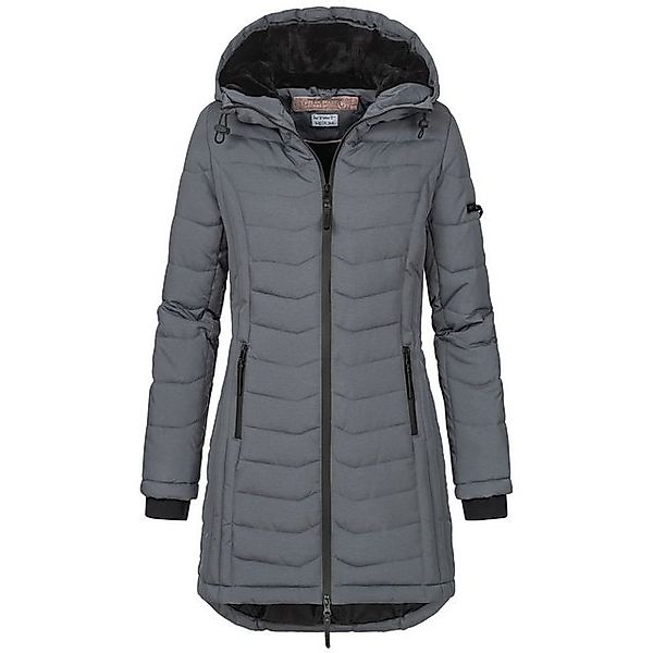 SUBLEVEL Steppjacke Damen Mantel mit Kapuze günstig online kaufen