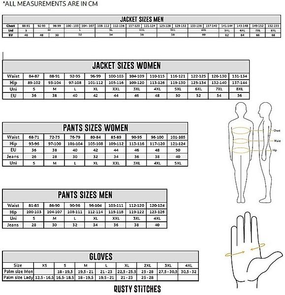 Rusty Stitches Motorradhose Super Claudia V2 günstig online kaufen