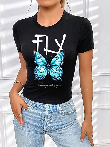 RMK T-Shirt Damen Shirt kurzarm Rundhalsausschnitt günstig online kaufen