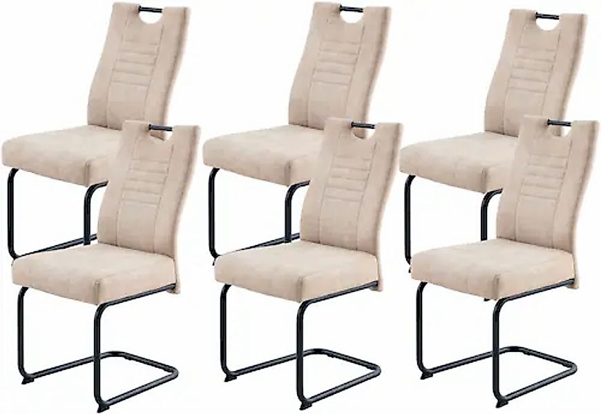 OTTO home Freischwinger »Altona« (Set) 6 Stk.Federkern und Griff, 140 Kg Be günstig online kaufen