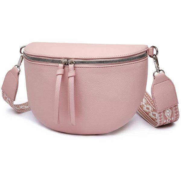 Fomax Bauchtasche aus Kunstleder, Damen Umhängetasche, günstig online kaufen