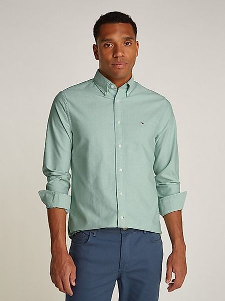 Tommy Hilfiger Langarmhemd SOLID HERITAGE OXFORD günstig online kaufen