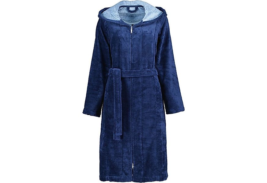 Vossen Damenbademantel Palermo Kurzmantel mit Kapuze Velours, Kurzmantel mi günstig online kaufen