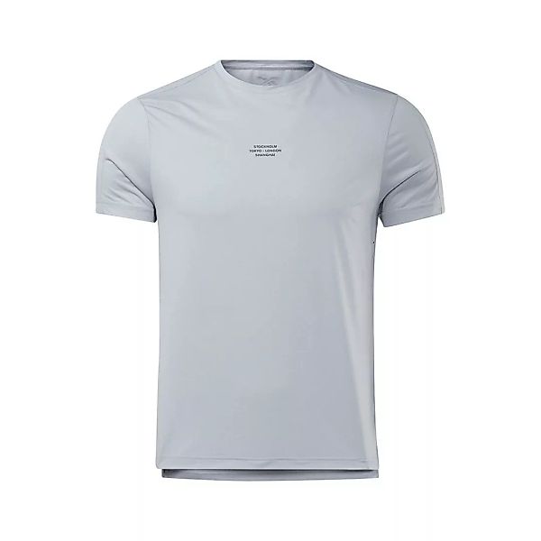Reebok Les Mills® Knit Kurzärmeliges T-shirt S Pure Grey 3 günstig online kaufen