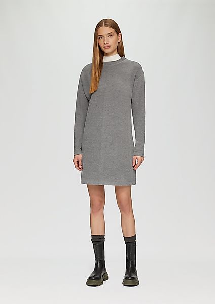 s.Oliver Minikleid Weiches Sweat-Kleid mit Ziernaht günstig online kaufen