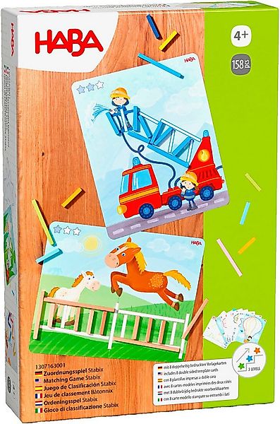 Haba Lernspielzeug Zuordnungsspiel Stabix günstig online kaufen