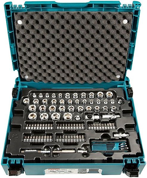 Makita Werkzeugset E-08713, 120-tlg., Handwerk und Zubehör in einem MAKPAC günstig online kaufen