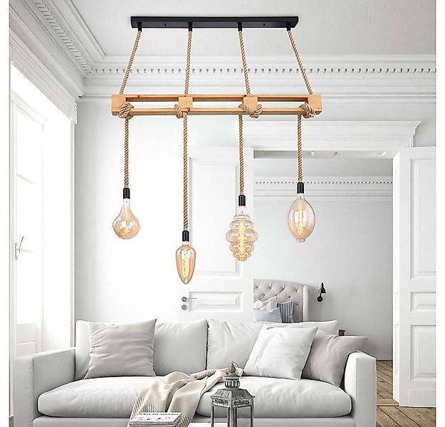 GLOBO LIGHTING Hängeleuchte, Leuchtmittel nicht inklusive, Hängeleuchte Hol günstig online kaufen