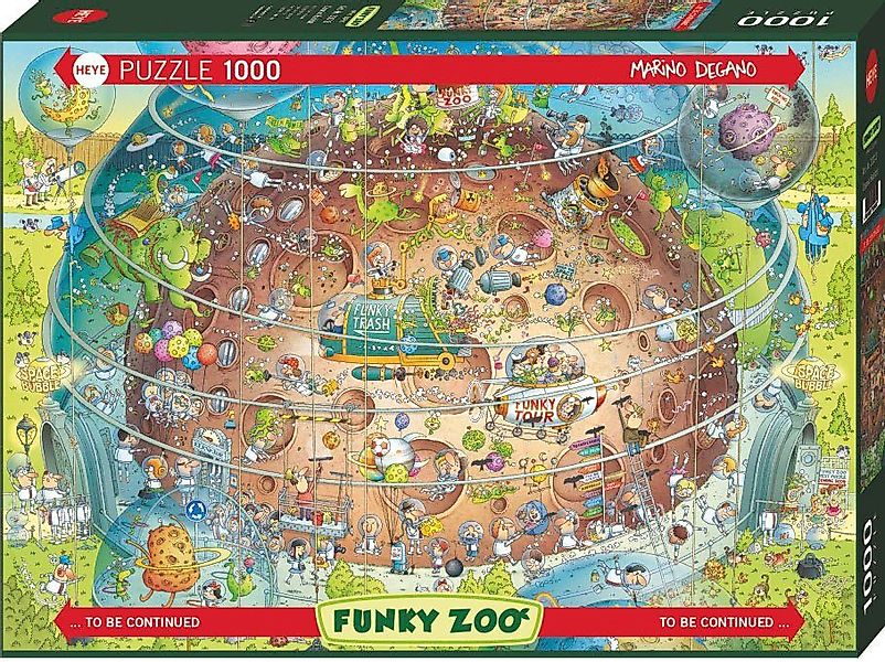 HEYE Puzzle Cosmic Habitat, 1000 Puzzleteile, günstig online kaufen