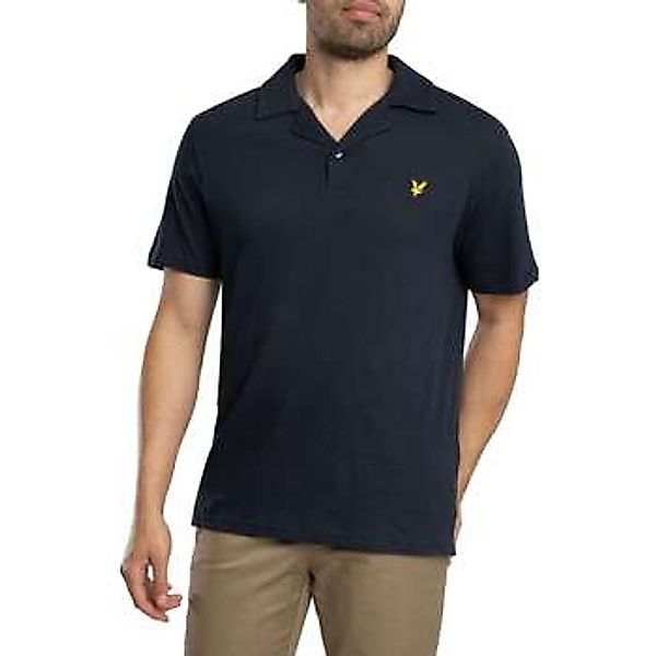 Lyle & Scott  Poloshirt Poloshirt aus Leinen mit Reverskragen günstig online kaufen