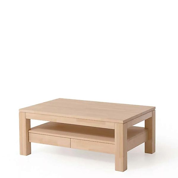 Vollholztisch aus Buche Massivholz Wohnzimmer günstig online kaufen