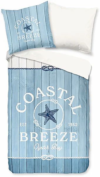 good morning Wendebettwäsche »Breeze«, Baumwolle, Renforcé, Reißverschluss, günstig online kaufen