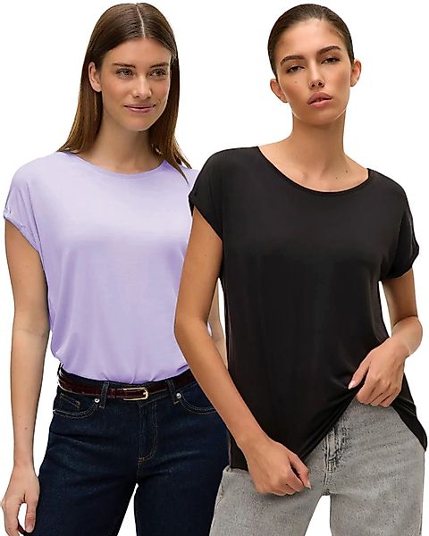 Vero Moda T-Shirt Stilvolles Basic Shirt günstig online kaufen