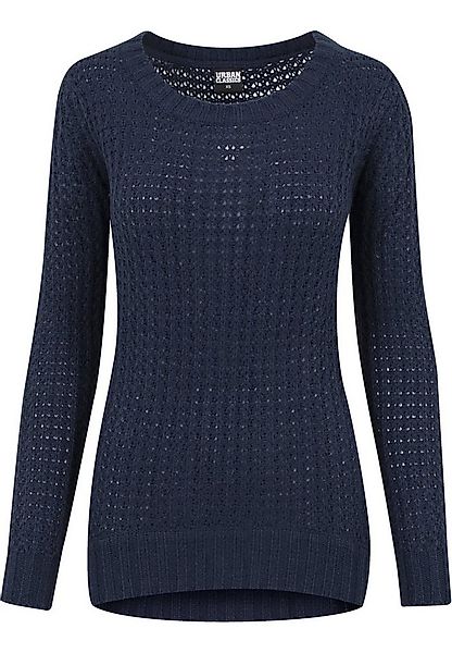 URBAN CLASSICS Rundhalspullover Urban Classics Damen Ladies Long Wideneck S günstig online kaufen