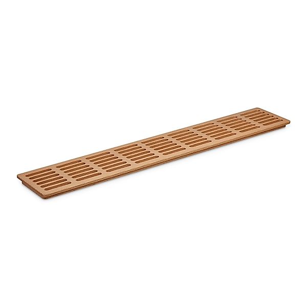 SOTECH Lüftungsgitter aus Massivholz 550 x 100 mm Buche Natur günstig online kaufen