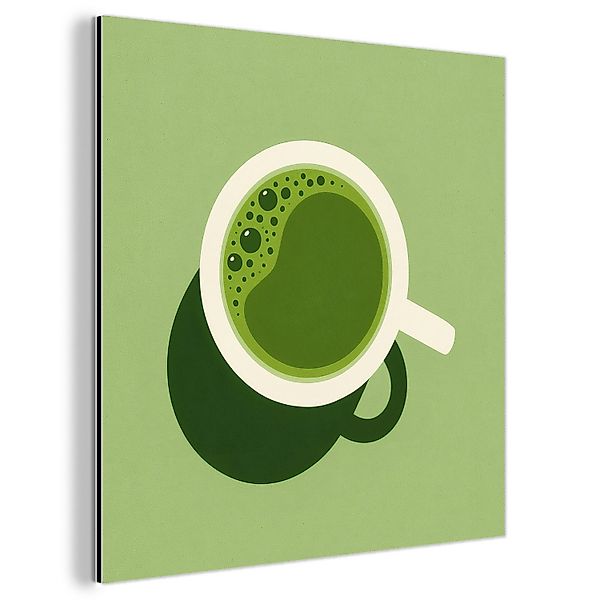 MuchoWow Metallbild Minimalistisch - Becher - günstig online kaufen