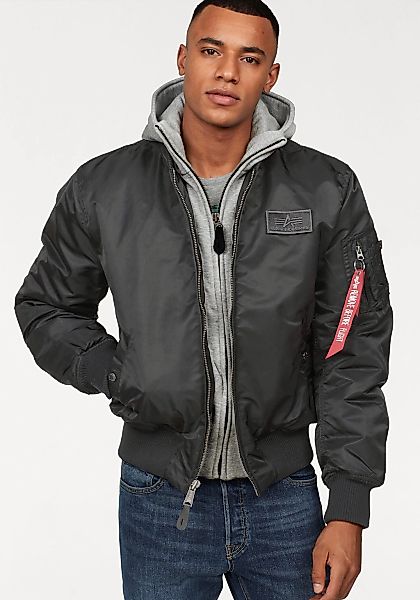 Alpha Industries Bomberjacke "MA-1 D-TEC", mit Kapuze günstig online kaufen