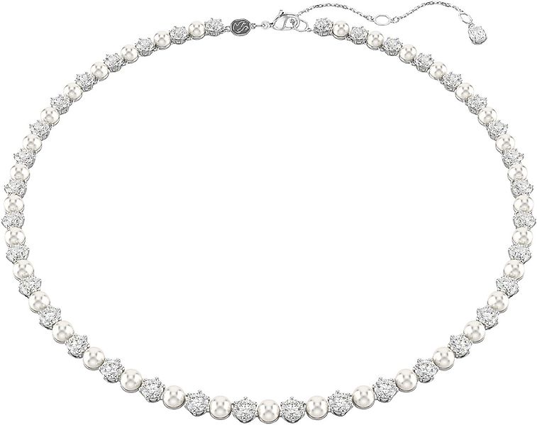 Swarovski Collier Schmuck Geschenk Matrix Tennis Halskette, mit Swarovski® günstig online kaufen