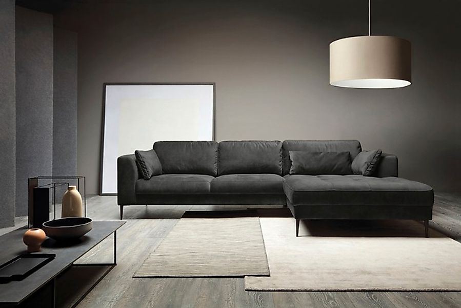TRENDMANUFAKTUR Ecksofa »Luzi, wahlweise mit Schlaffunktion & Bettkasten. O günstig online kaufen