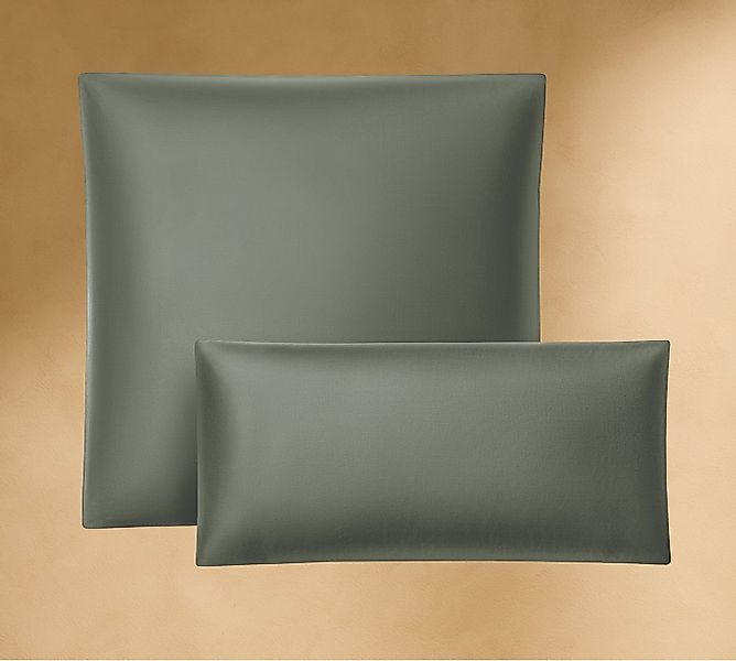 Seralino Kissenbezüge Mako Satin Kissenbezug (100% Bio Baumwolle) weich, ha günstig online kaufen