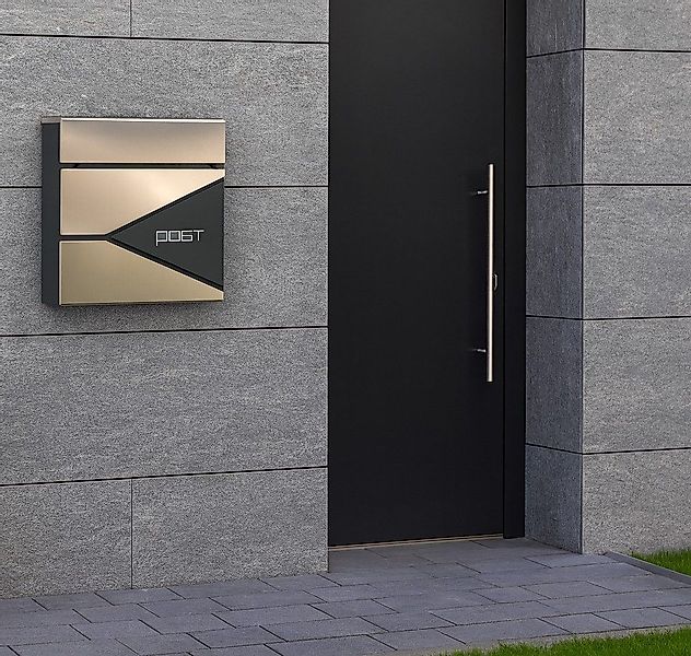 moebel-direkt-online Briefkasten Metallbriefkasten in zwei Farben, günstig online kaufen