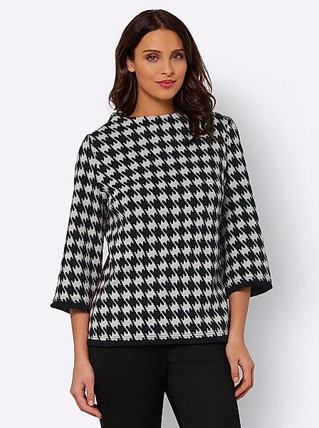 Witt T-Shirt Jacquard-Shirt 3/4-Arm günstig online kaufen