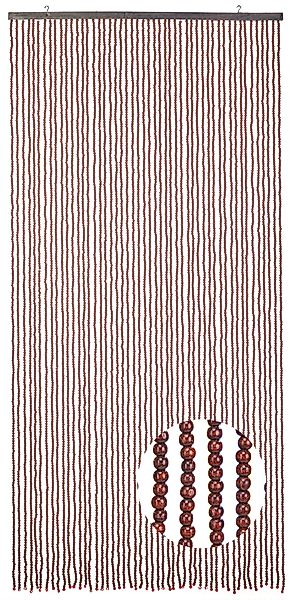 Kobolo Türvorhang Perlenvorhang CHOCO Holzperlen braun günstig online kaufen