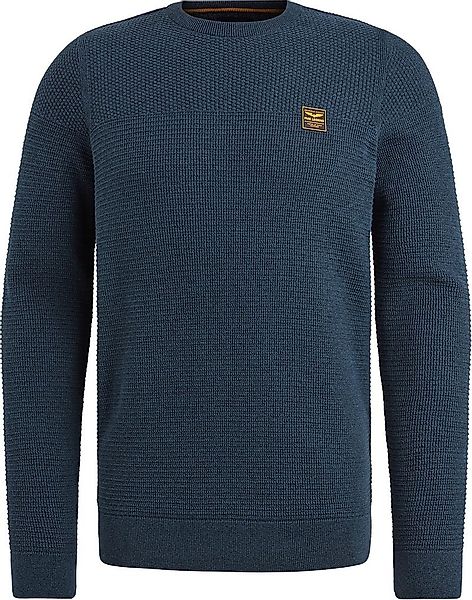 PME Legend Sweater Mouliné Navy - Größe L günstig online kaufen