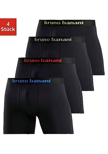 Bruno Banani Boxer Boxershorts für Herren (Packung, 4-St) mit längerem Bein günstig online kaufen