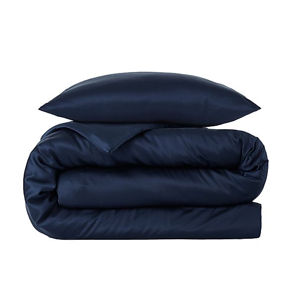 twenty:three® Bettwäsche Lyocell Bettwäsche Midnight Blue, günstig online kaufen