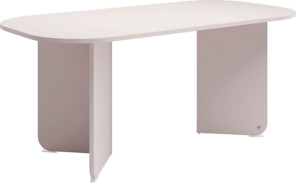 TOM TAILOR HOME Esstisch ROUNDED TABLE, Tischplatte und -beine mit gerundet günstig online kaufen