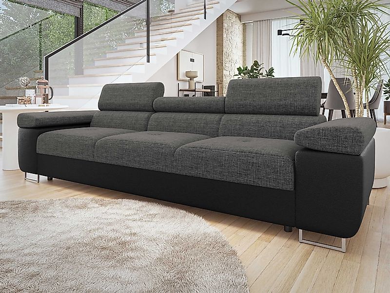 MIRJAN24 Sofa Torezio 3, Einstellbare Kopfstützen, günstig online kaufen
